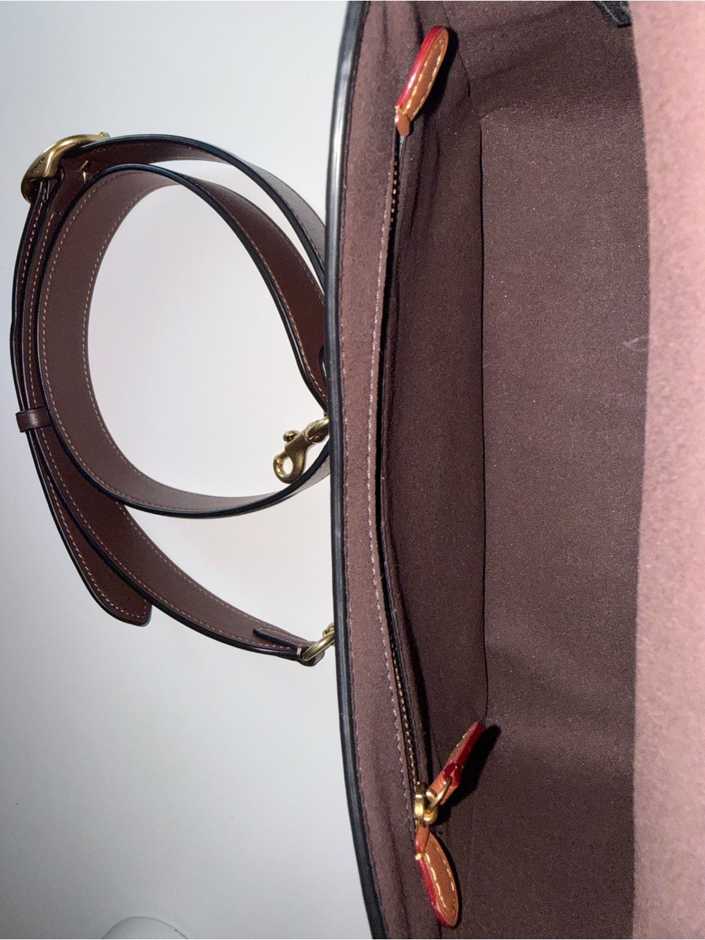 Coach Soft Tabby Shoulder Bag in Brass/Maple - Style Number CAM98 - Picture 5 of 8